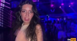 Horny girl agreed to sex in a nightclub in the toilet