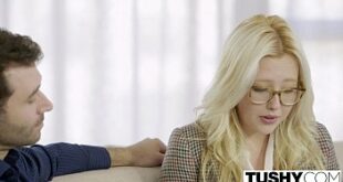 TUSHY First Anal For Blonde Babe Samantha Rone