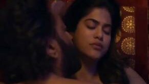 Aaditi Pohankar Breasts Scene in Aashram