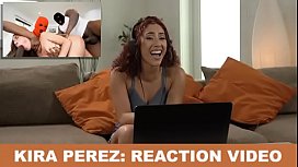 BANGBROS - Kira Perez Watched Her Own Porn Movies And It Was Totally Cringe