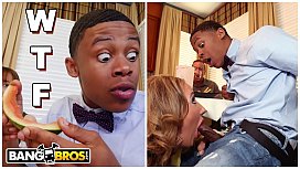 BANGBROS - MILF Richelle Ryan Gives Her New Black Step Son Watermelon And Then