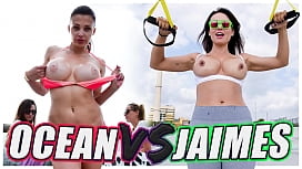 BANGBROS - Public Battle Of The GOATs Aletta Ocean VS Franceska Jaimes