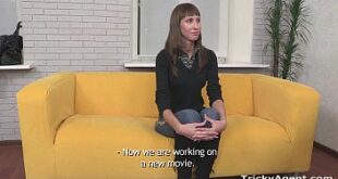 Tricky Agent Assfucked at movie audition Tanielle