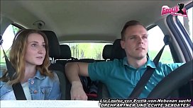 german hitcher teen fuck outdoor at Car