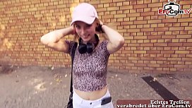 very petite skinny small tourist teen public pick up EroCom Date and outdoor POV fuck